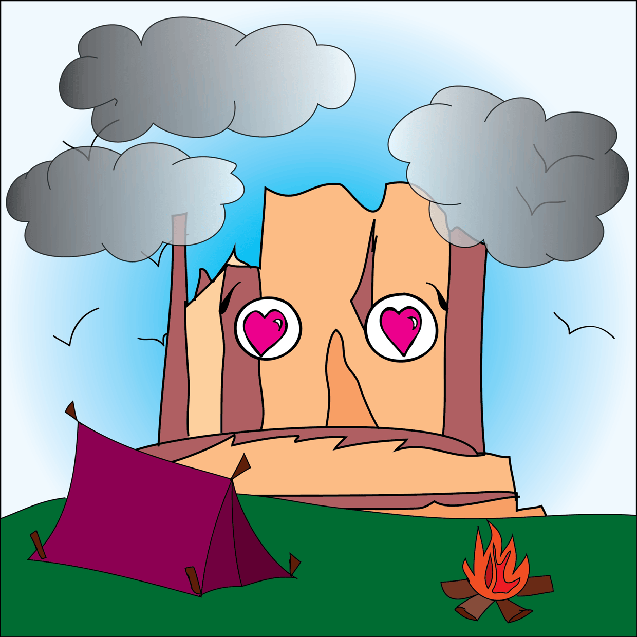 Cute Mountain #6262