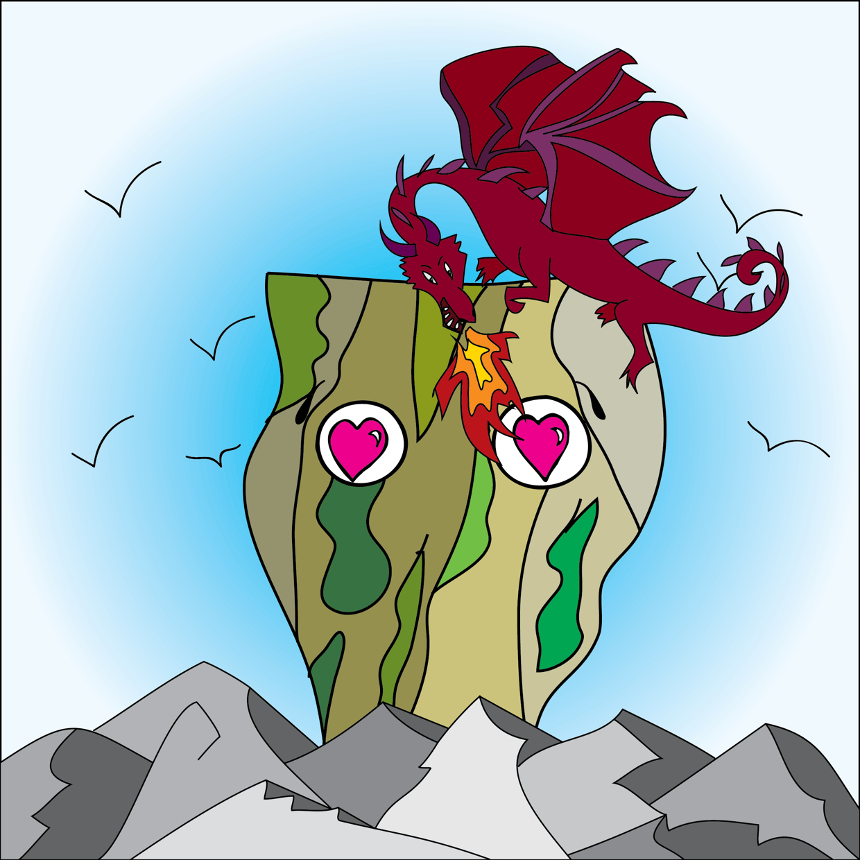 Cute Mountain #6345