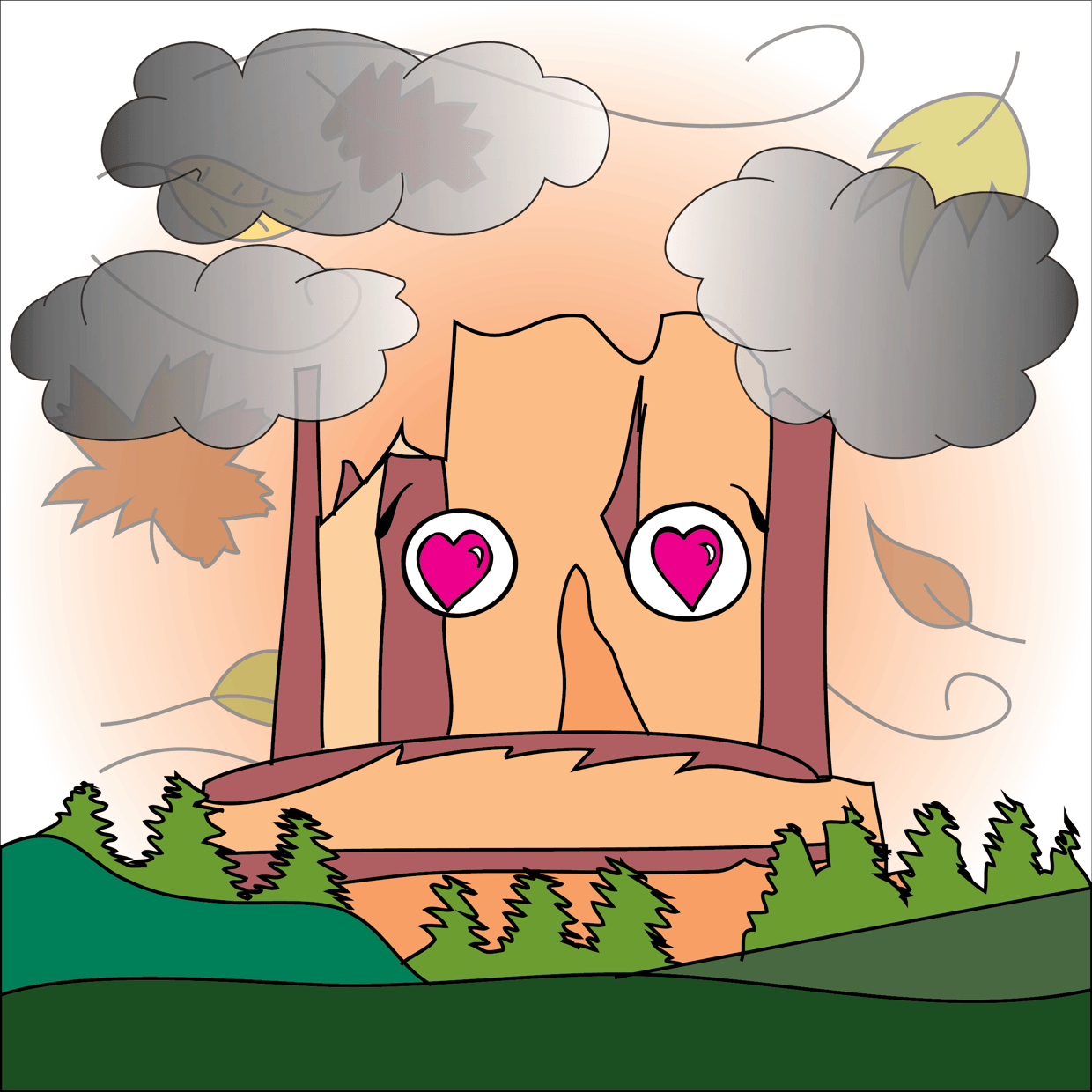 Cute Mountain #6392