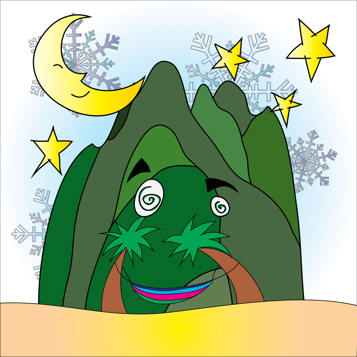 Cute Mountain #640