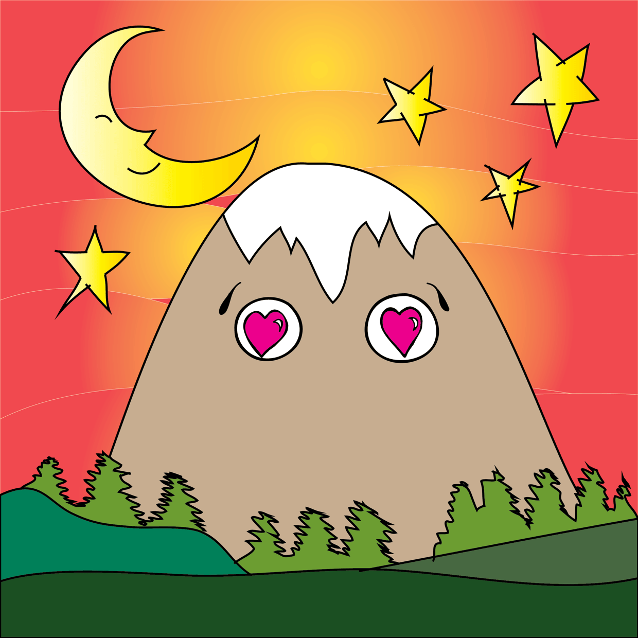Cute Mountain #6410