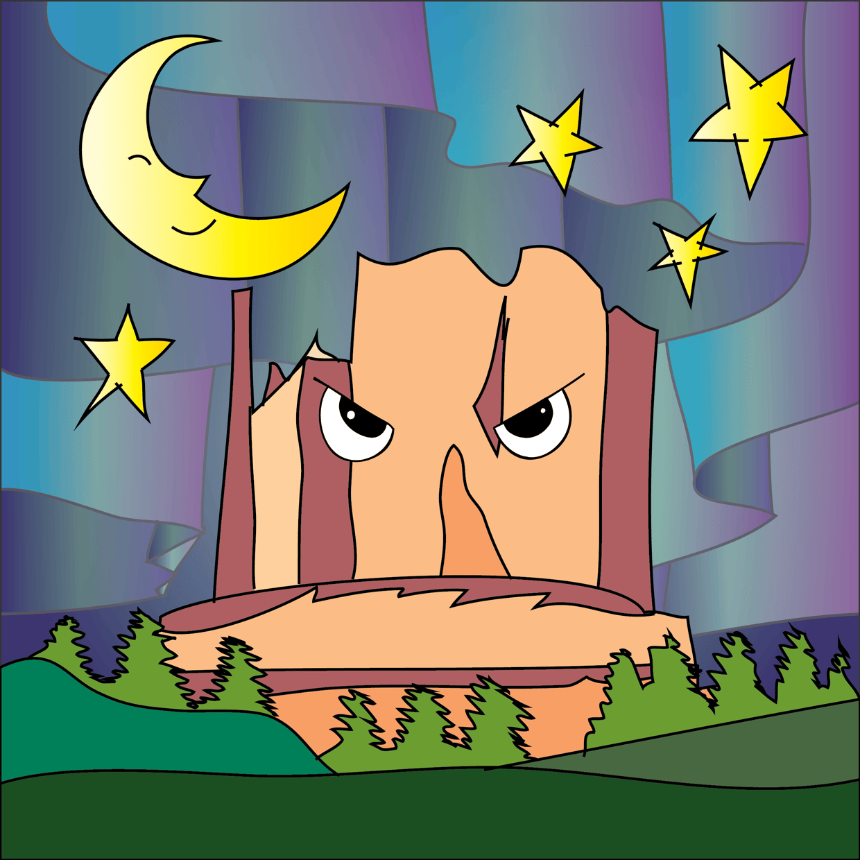 Cute Mountain #6419