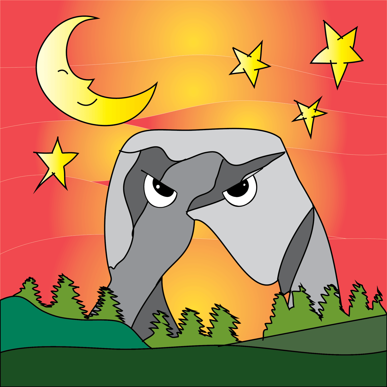 Cute Mountain #6450