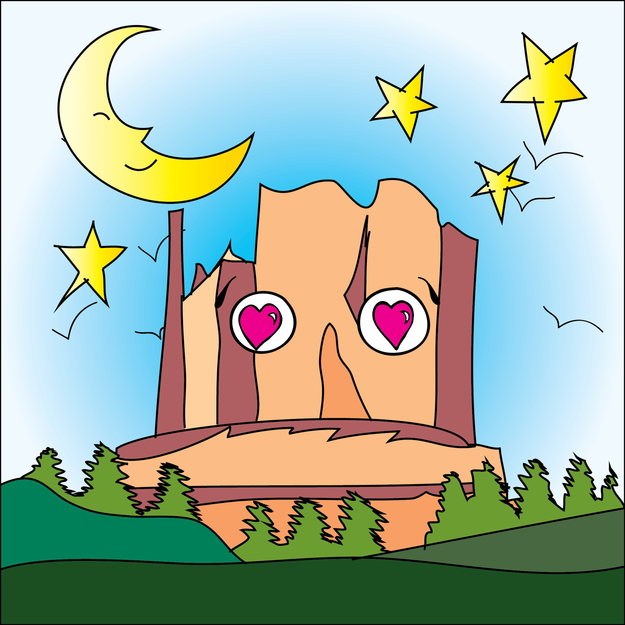 Cute Mountain #6453