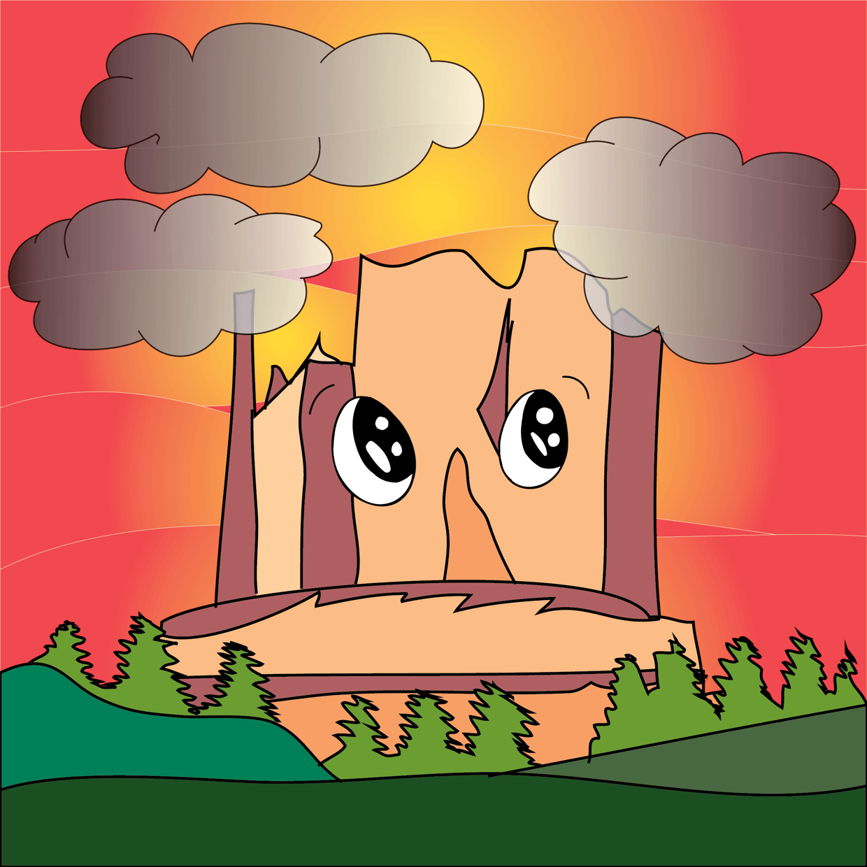 Cute Mountain #653