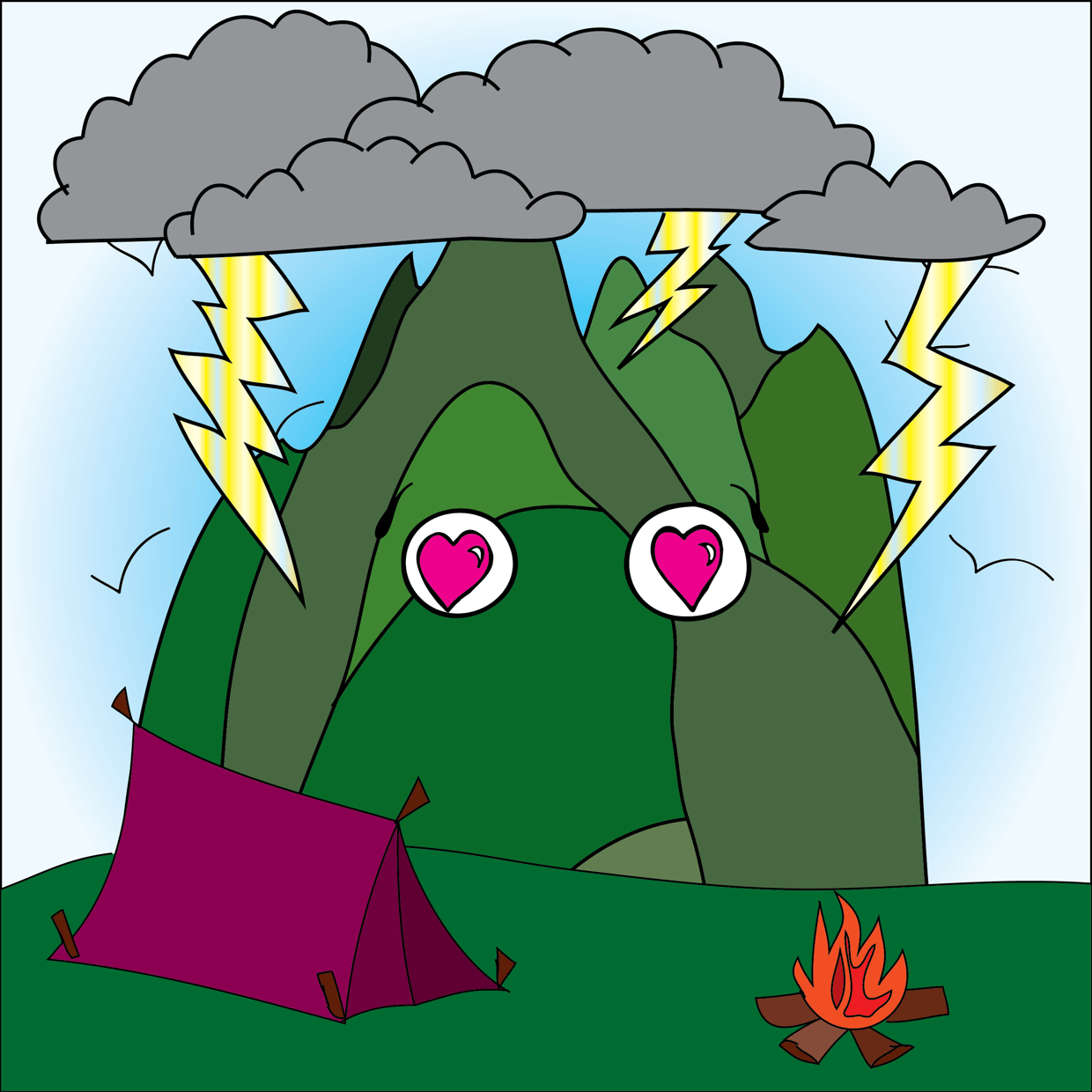 Cute Mountain #659