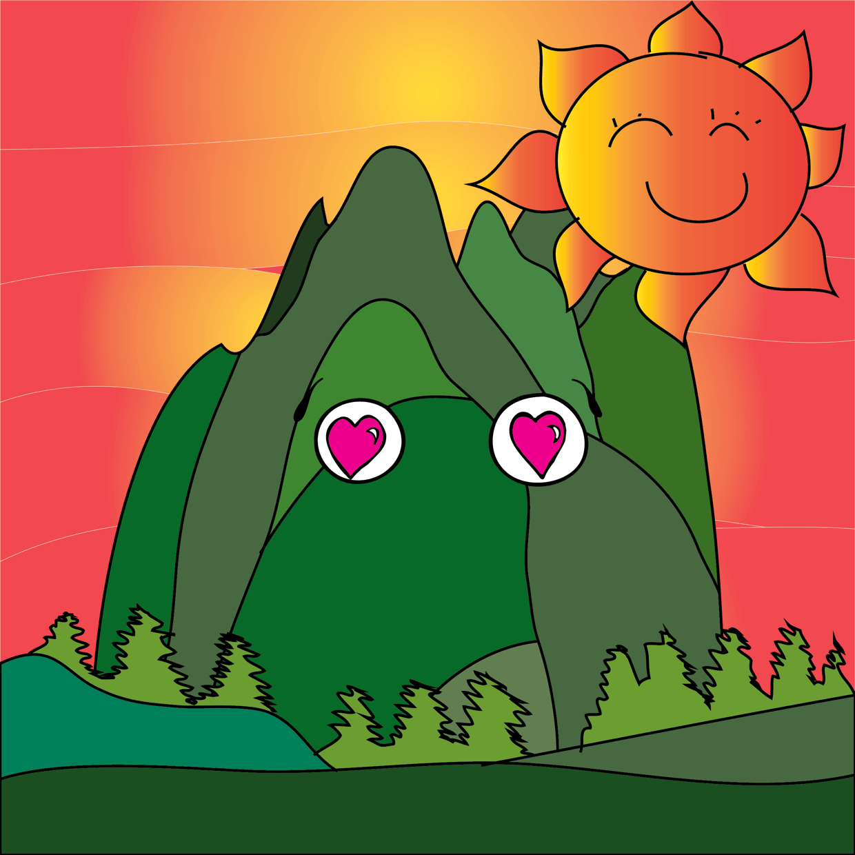 Cute Mountain #6598