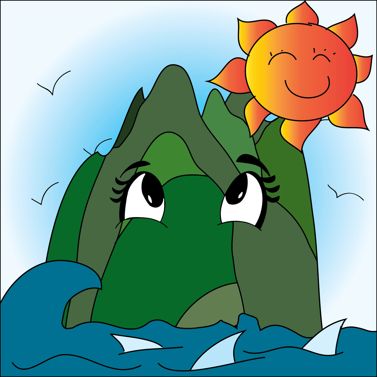 Cute Mountain #6635