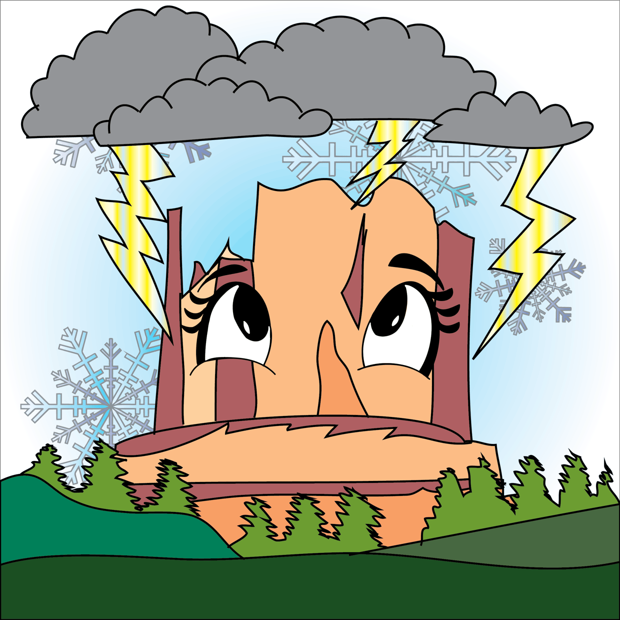 Cute Mountain #6653