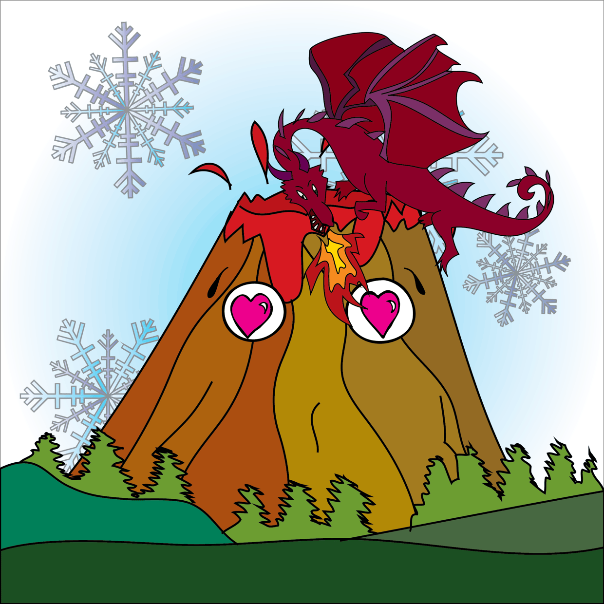Cute Mountain #6665