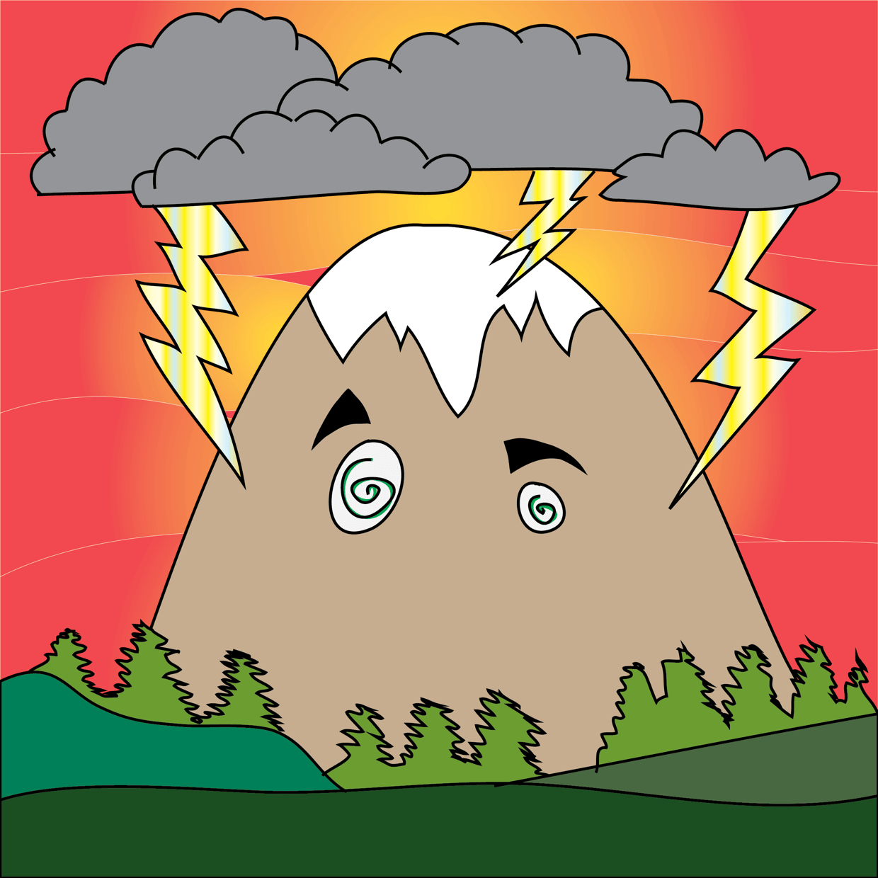 Cute Mountain #6700