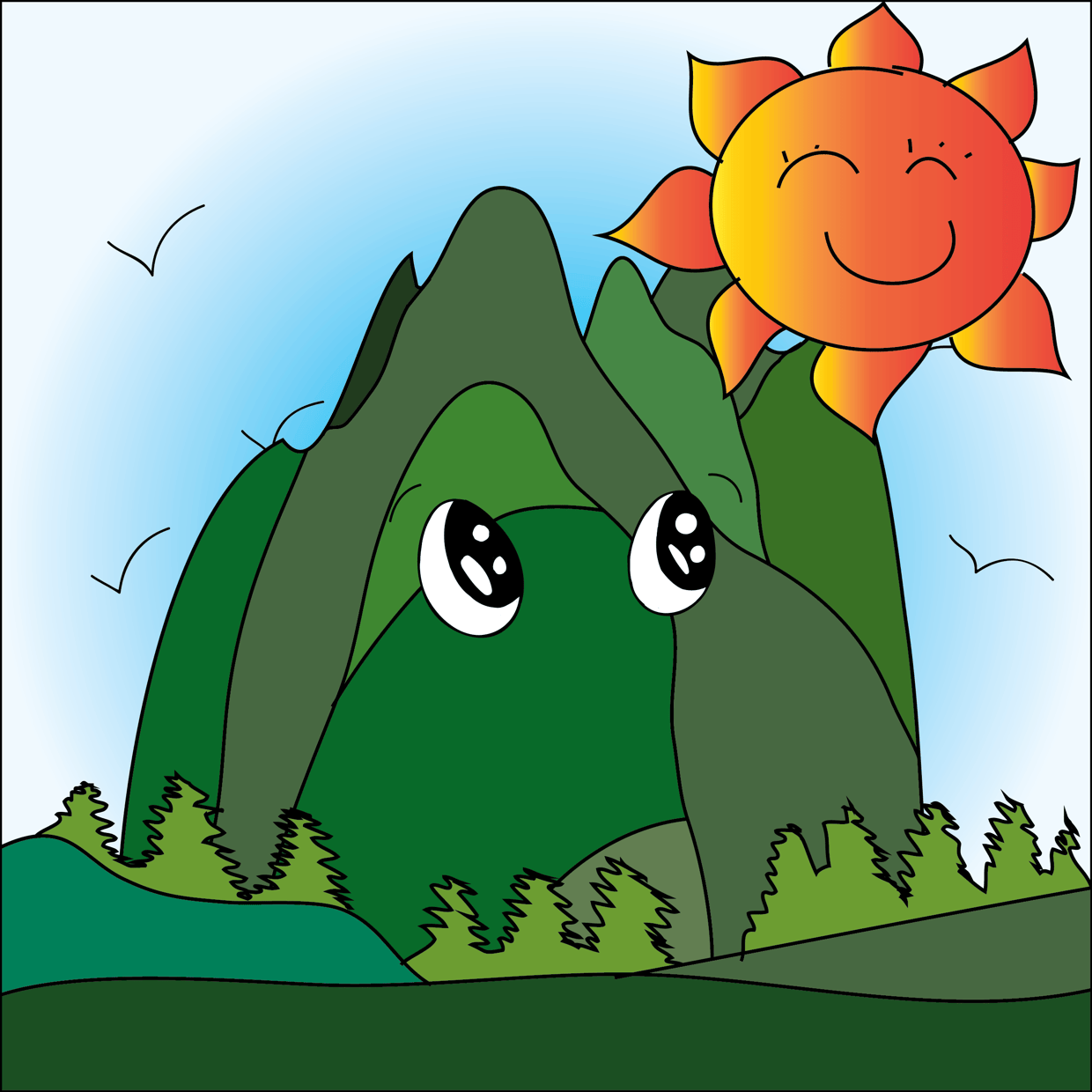 Cute Mountain #6722