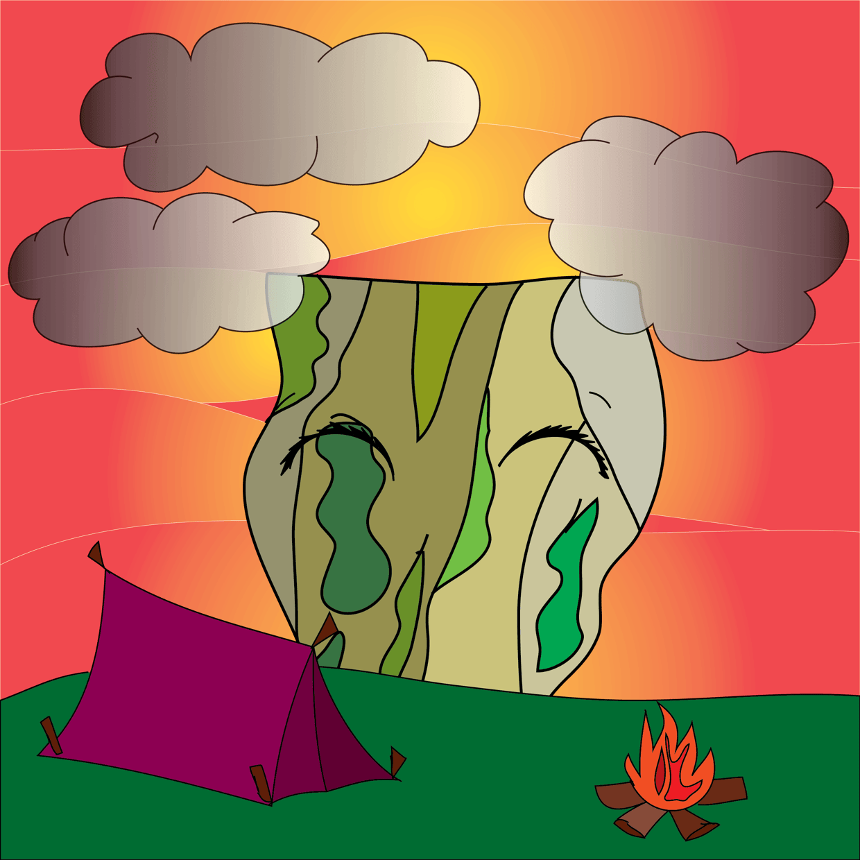 Cute Mountain #6829
