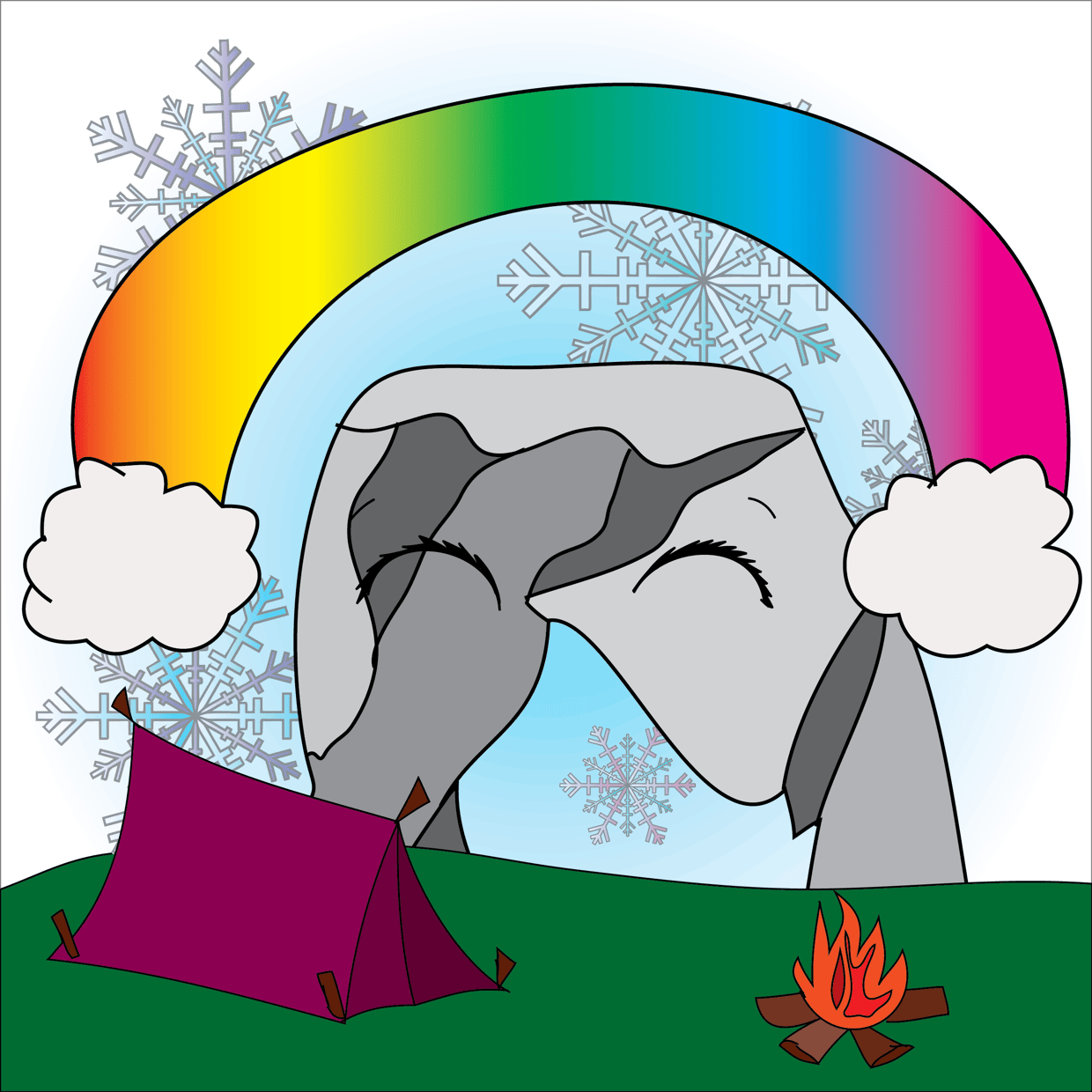 Cute Mountain #6907