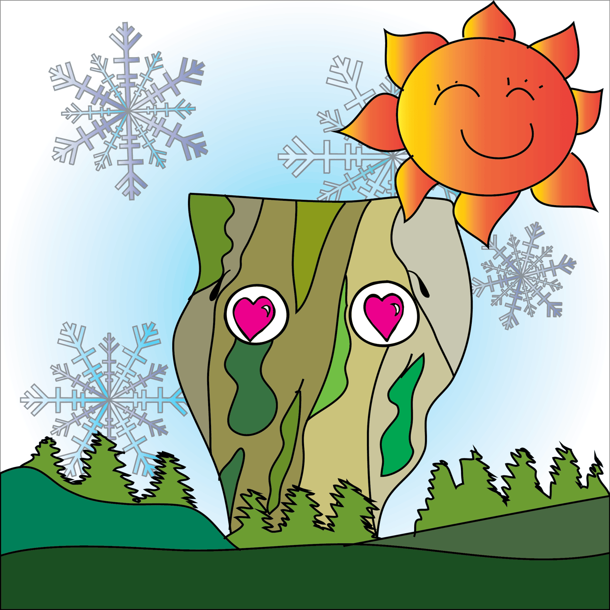Cute Mountain #6909