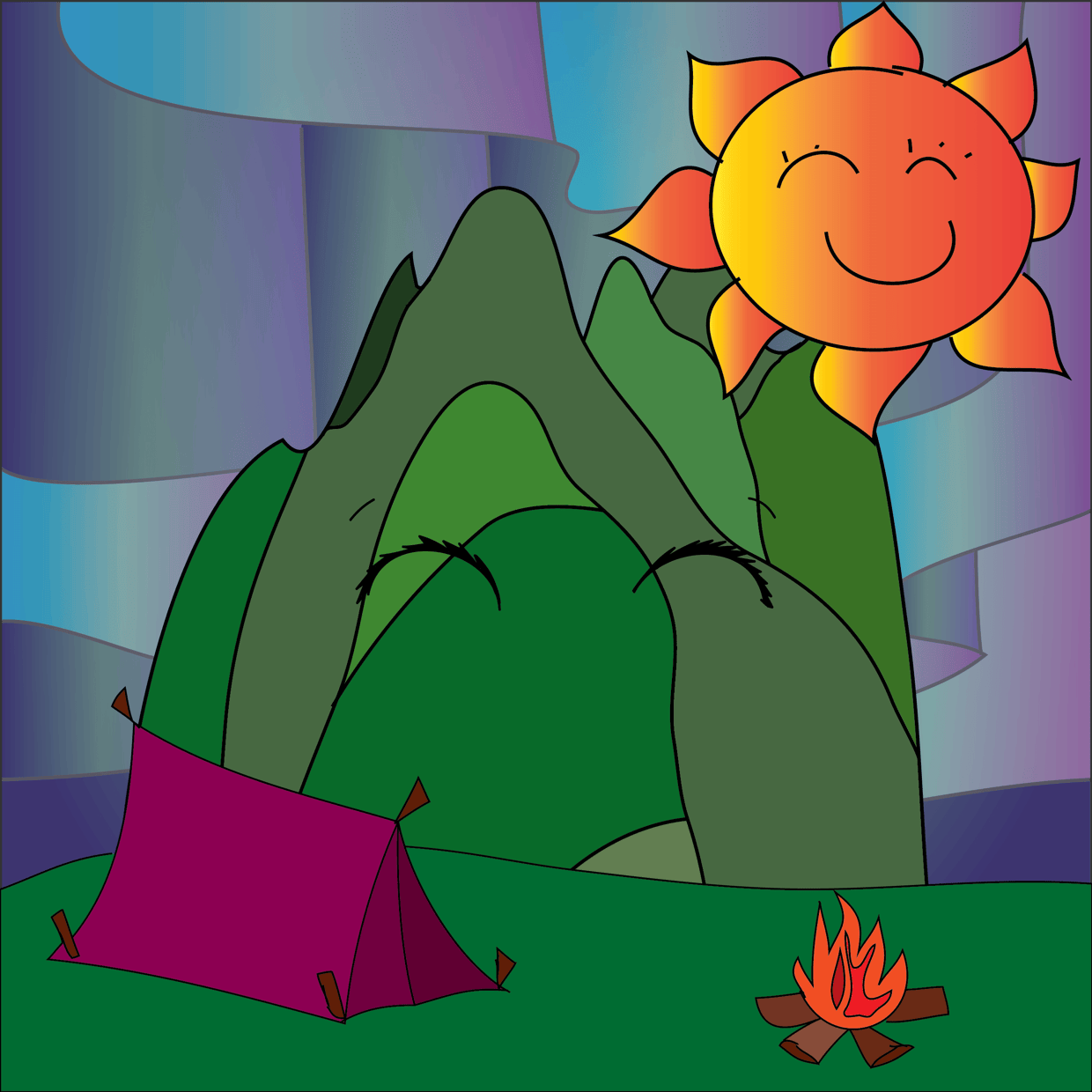 Cute Mountain #691