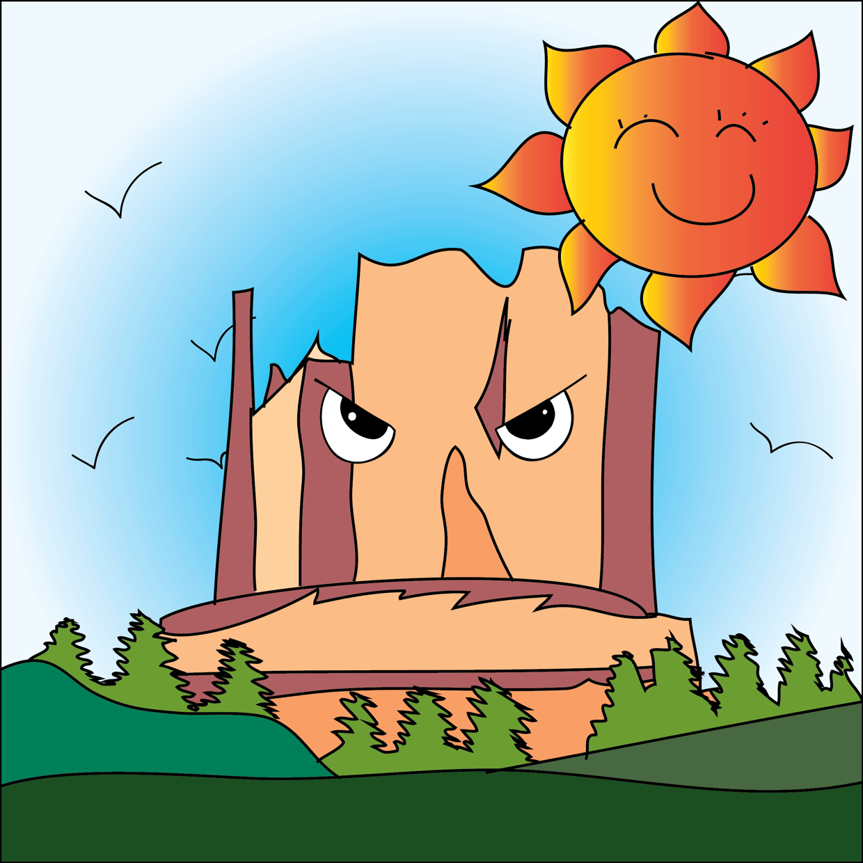 Cute Mountain #6921