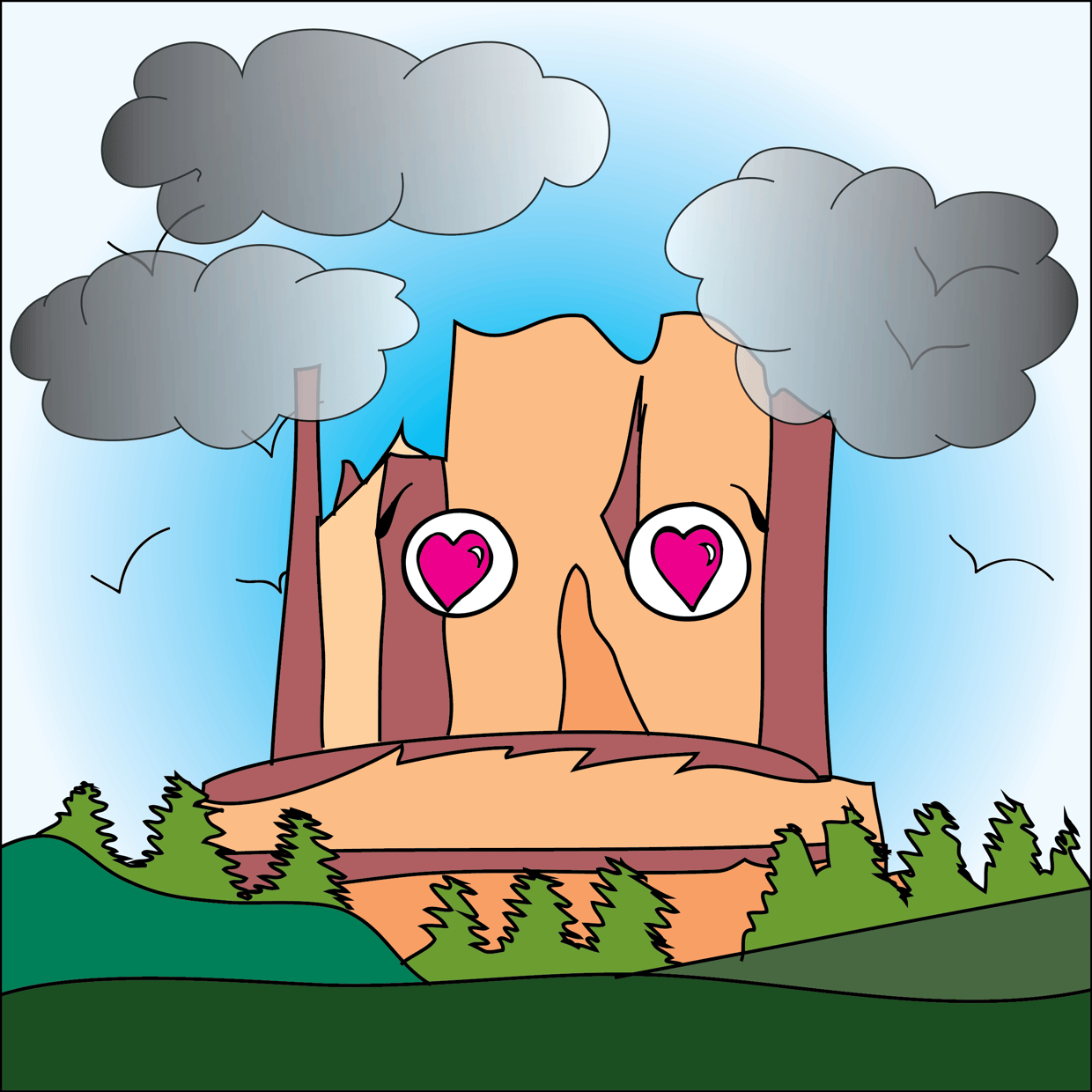 Cute Mountain #6926
