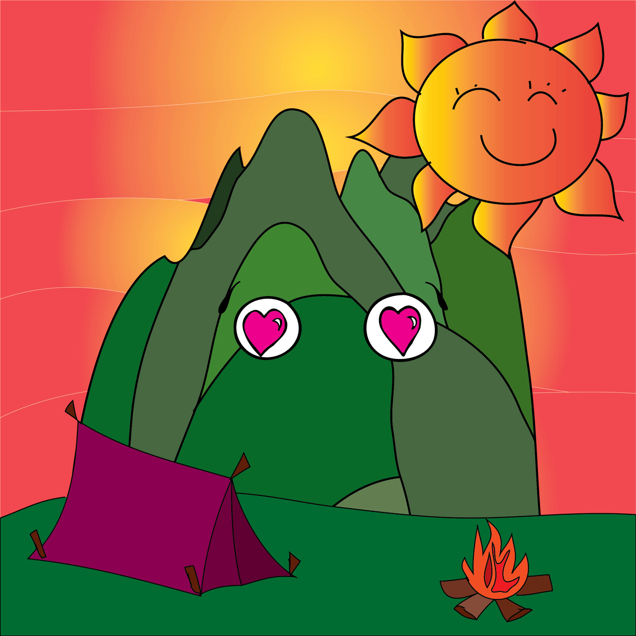 Cute Mountain #6966