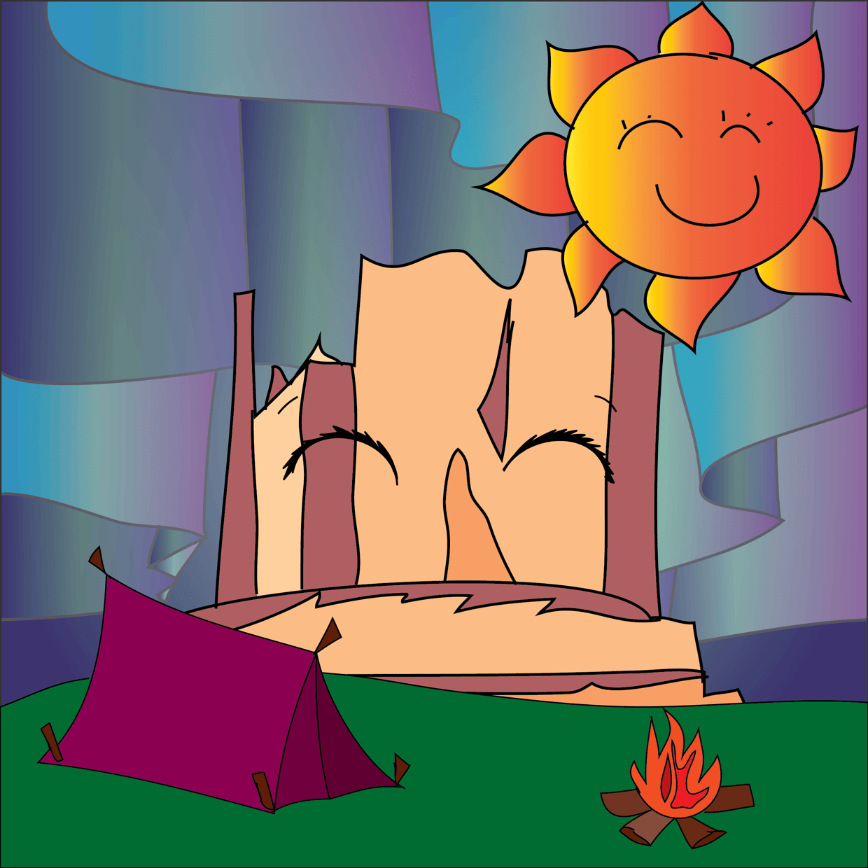 Cute Mountain #6971