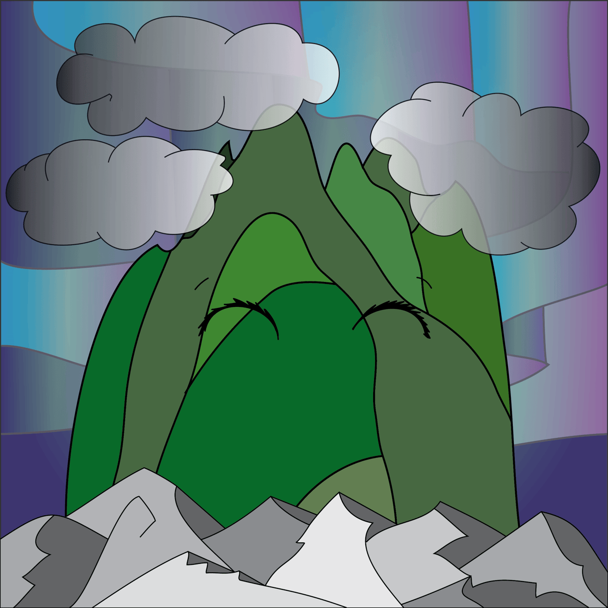 Cute Mountain #6983