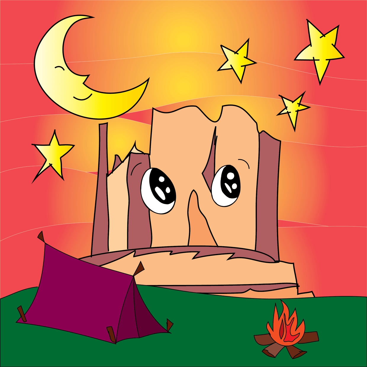 Cute Mountain #6996