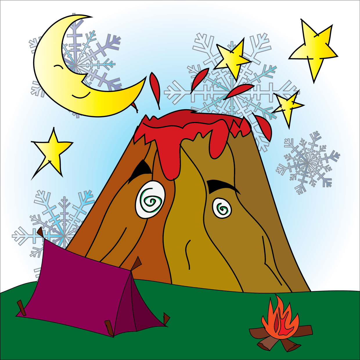 Cute Mountain #6998