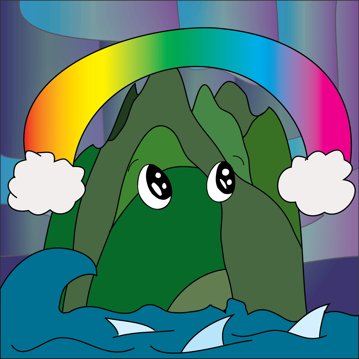 Cute Mountain #7001