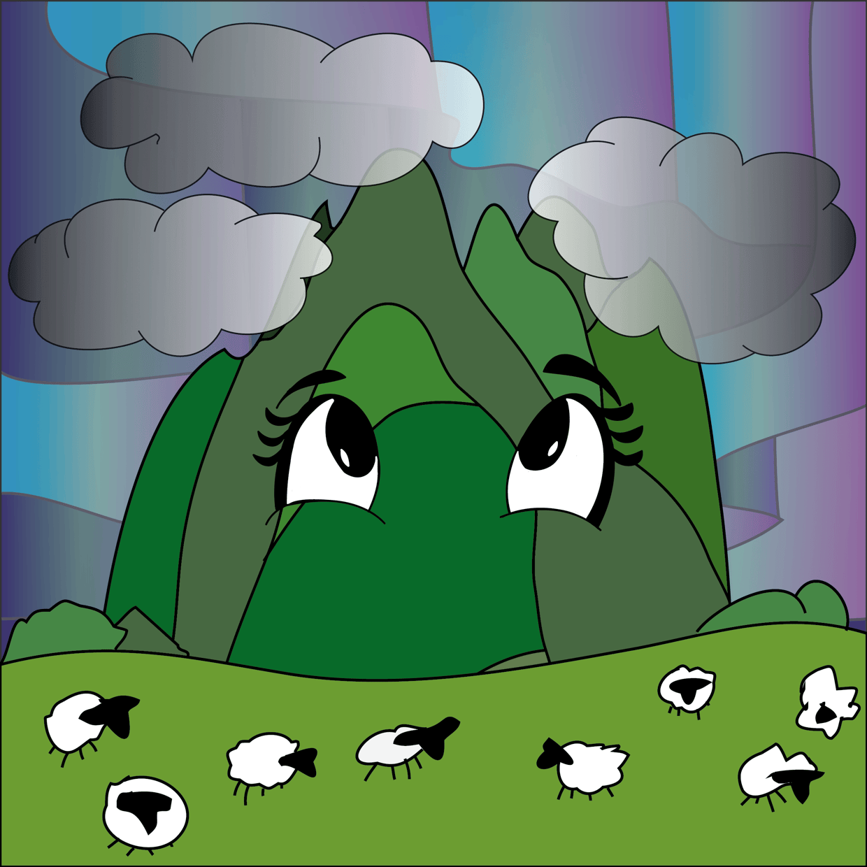 Cute Mountain #7010