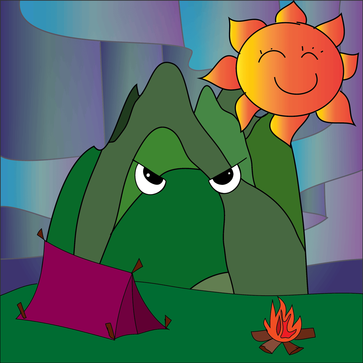 Cute Mountain #7016