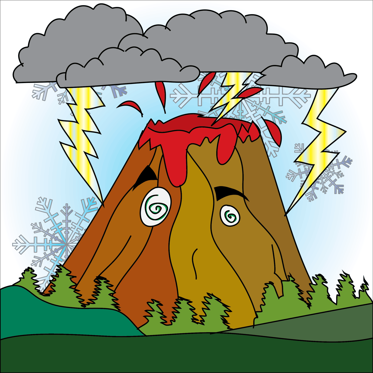 Cute Mountain #7017