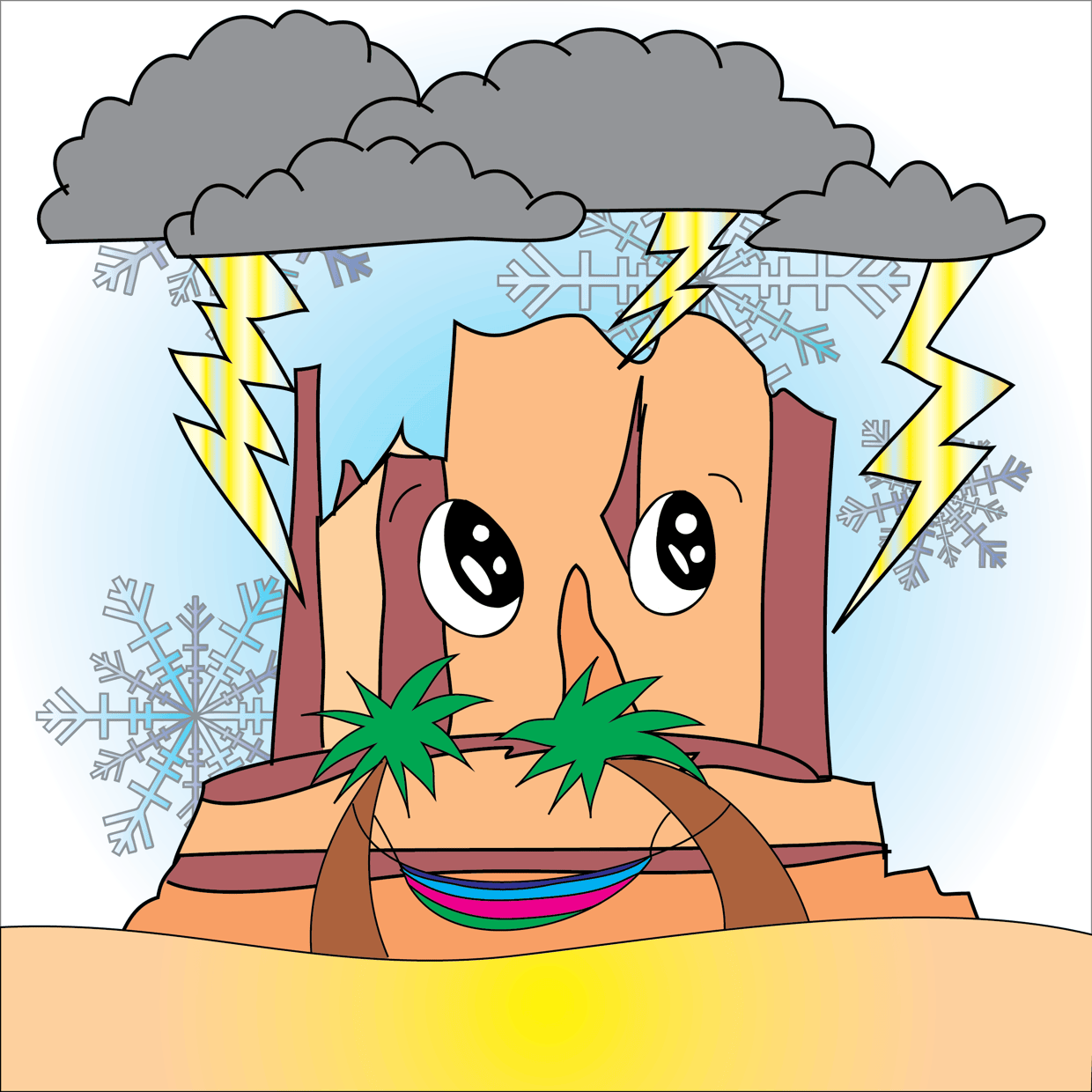 Cute Mountain #7108