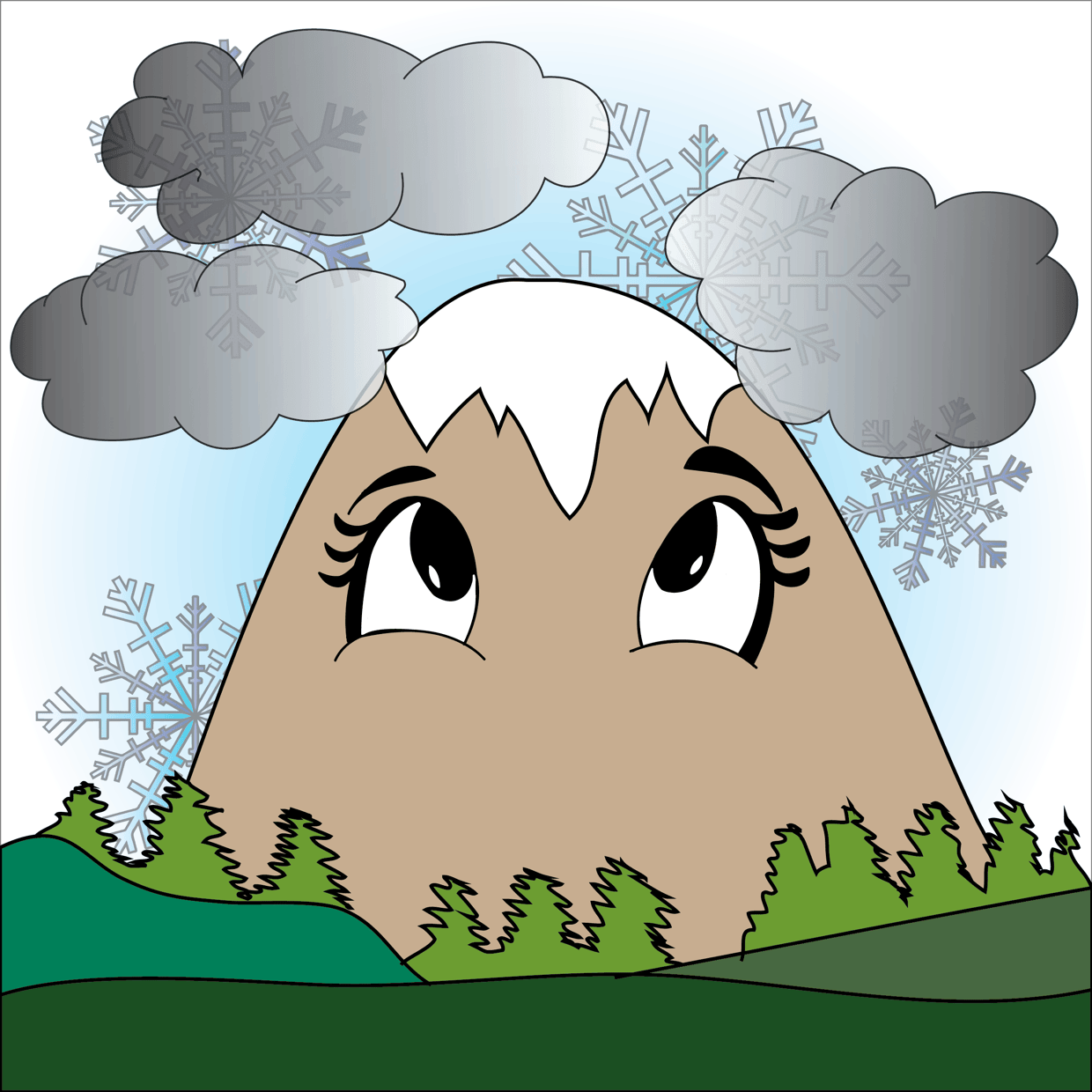 Cute Mountain #7120