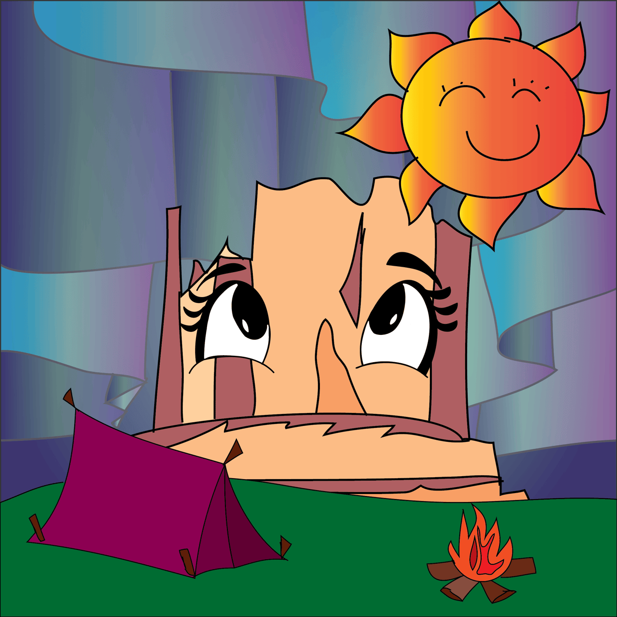 Cute Mountain #7132