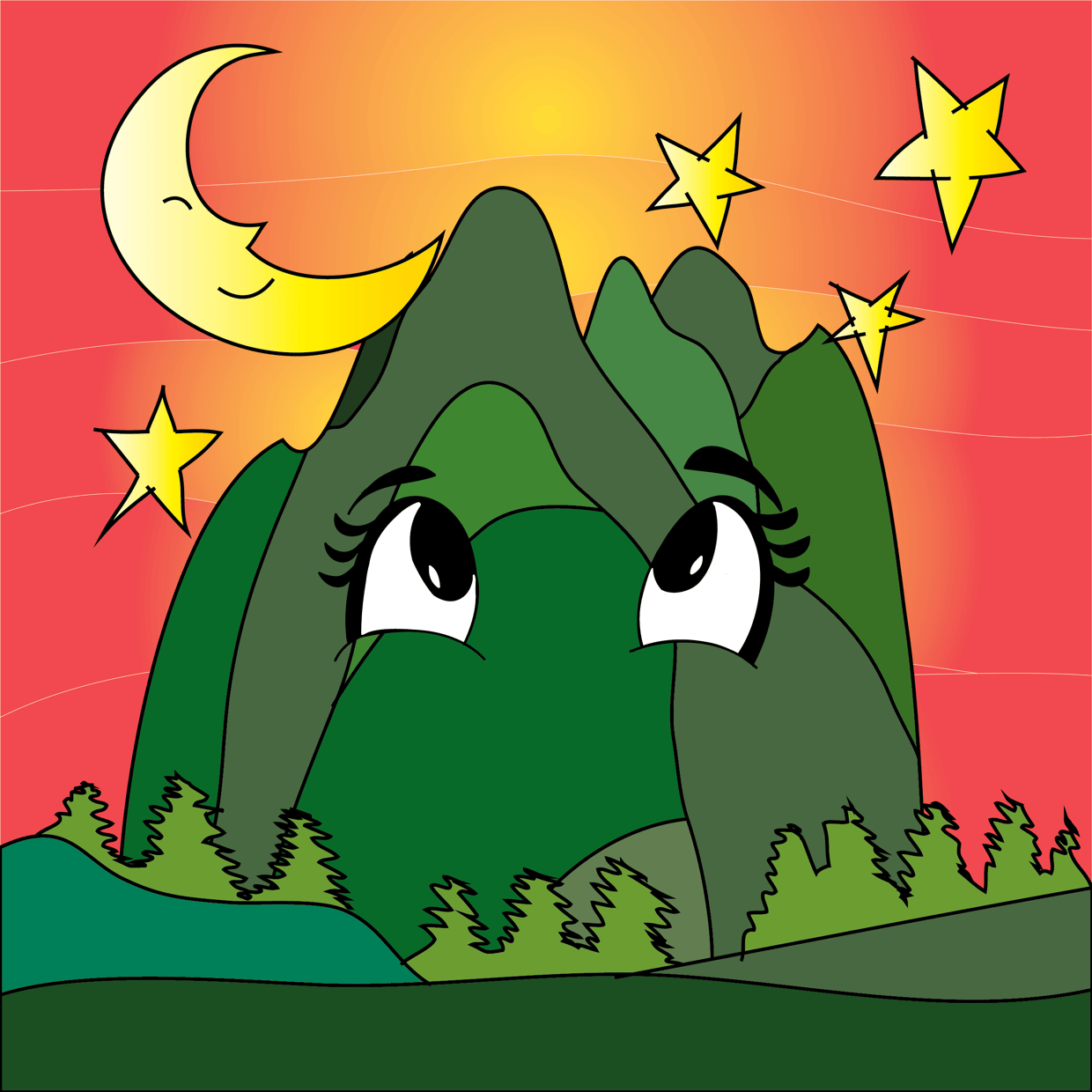 Cute Mountain #7136