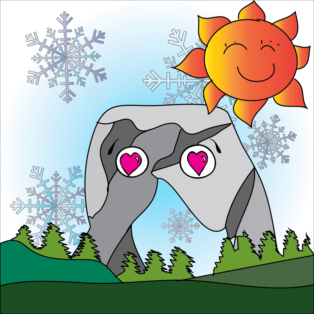 Cute Mountain #7153