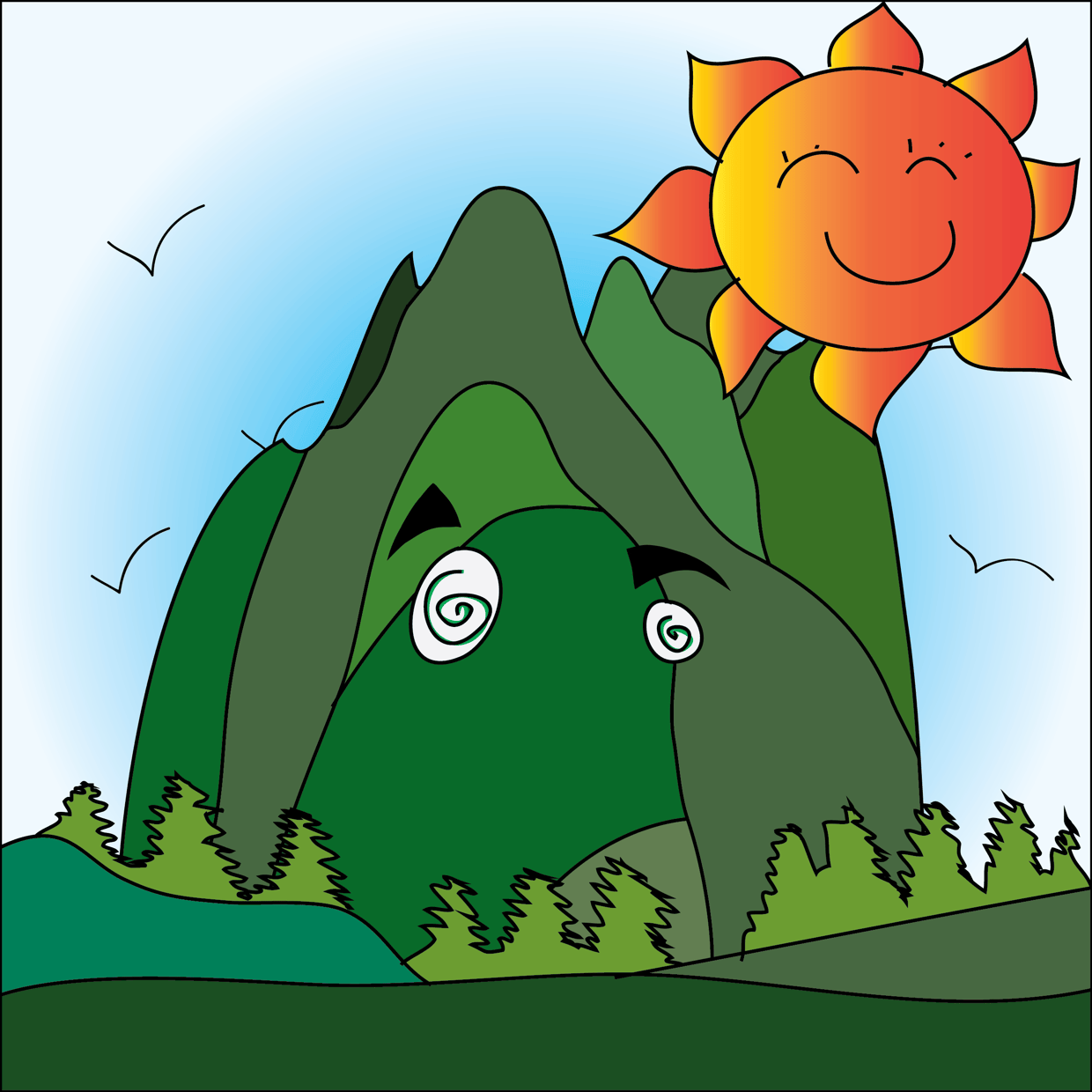 Cute Mountain #7217