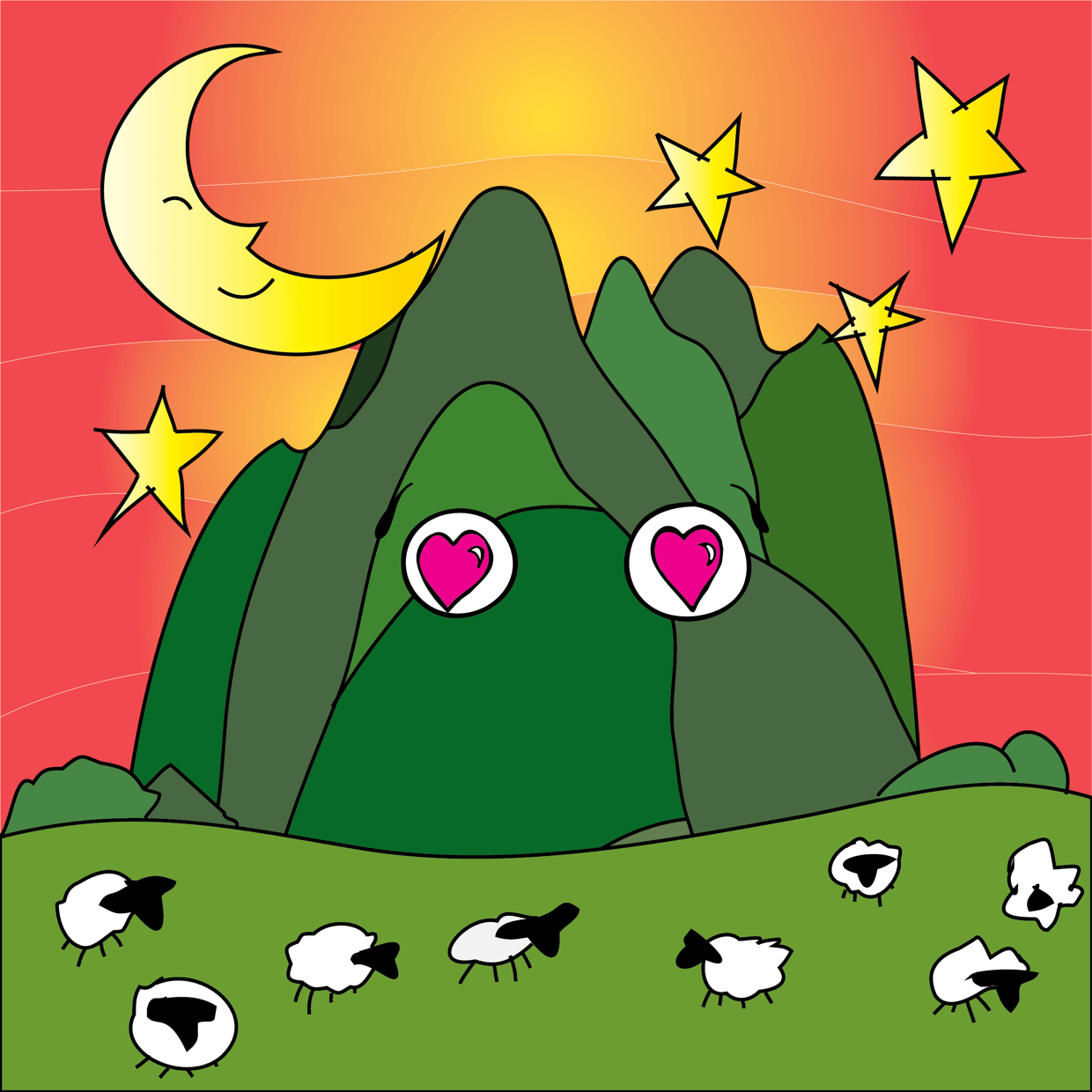 Cute Mountain #7234