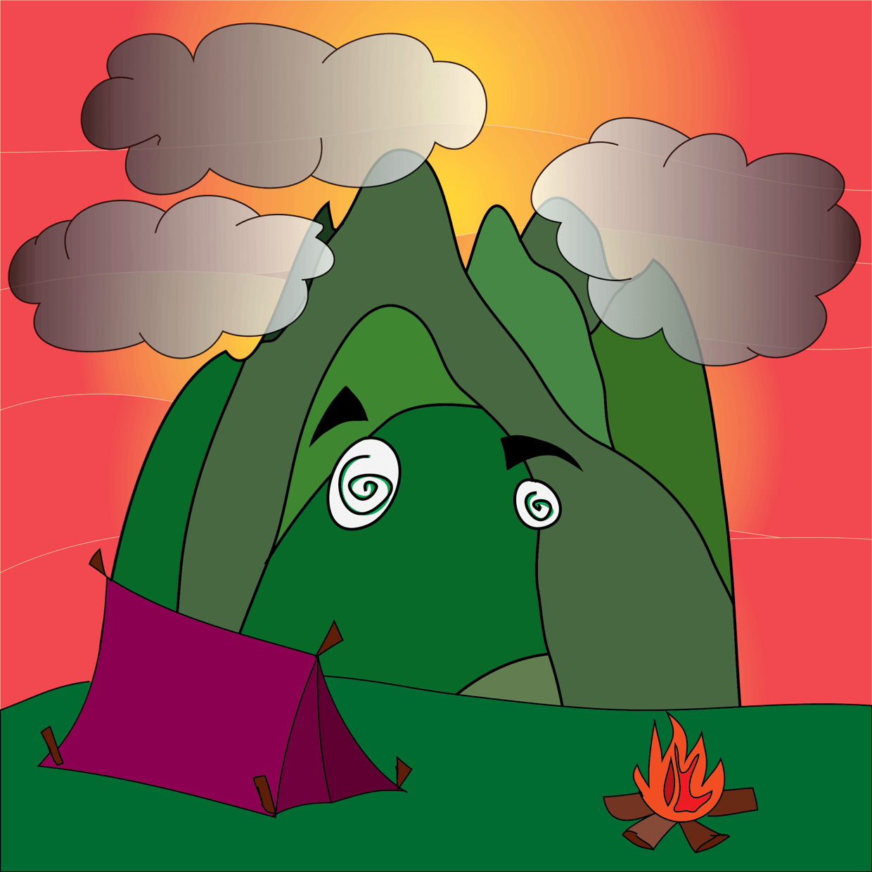Cute Mountain #7239