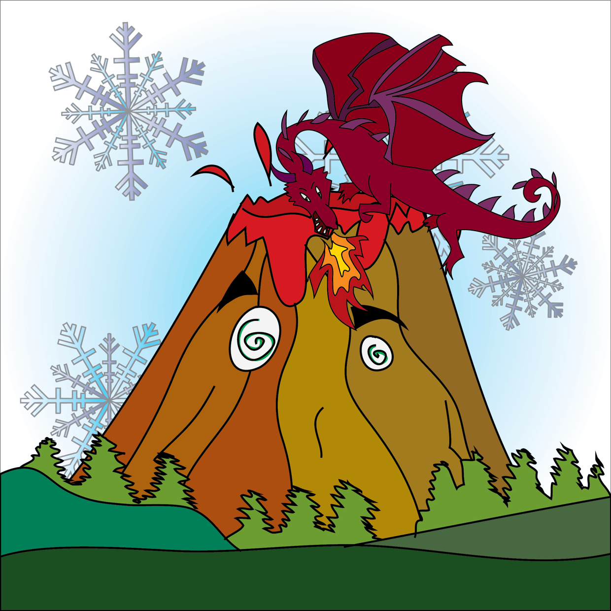 Cute Mountain #725