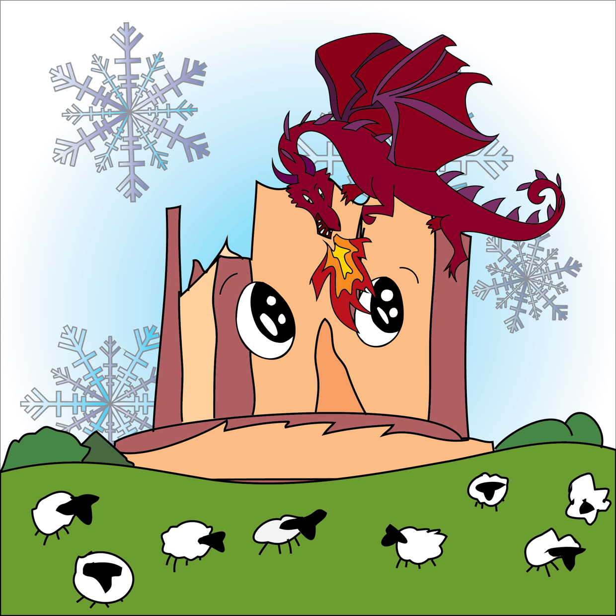Cute Mountain #7307