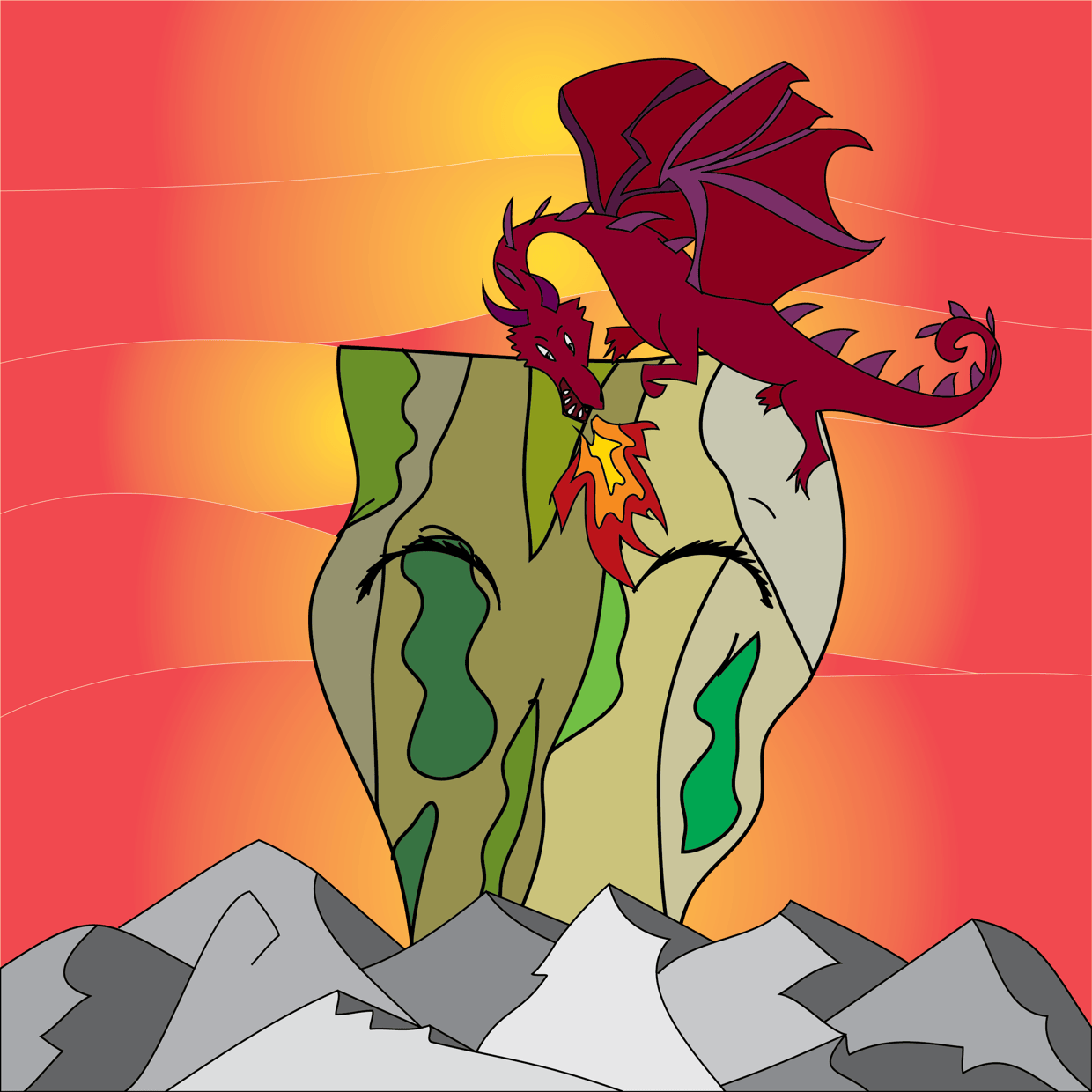 Cute Mountain #7311