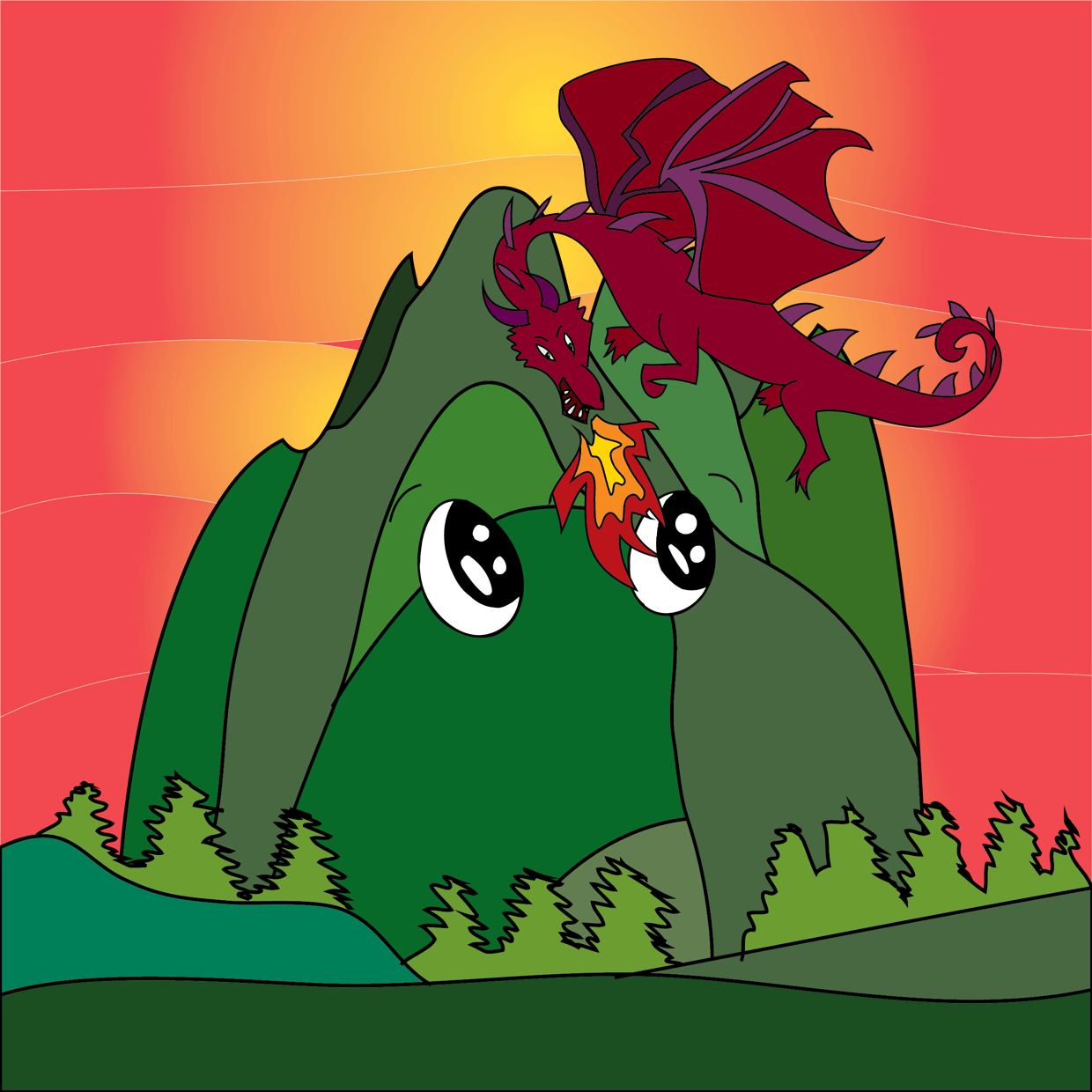 Cute Mountain #7370