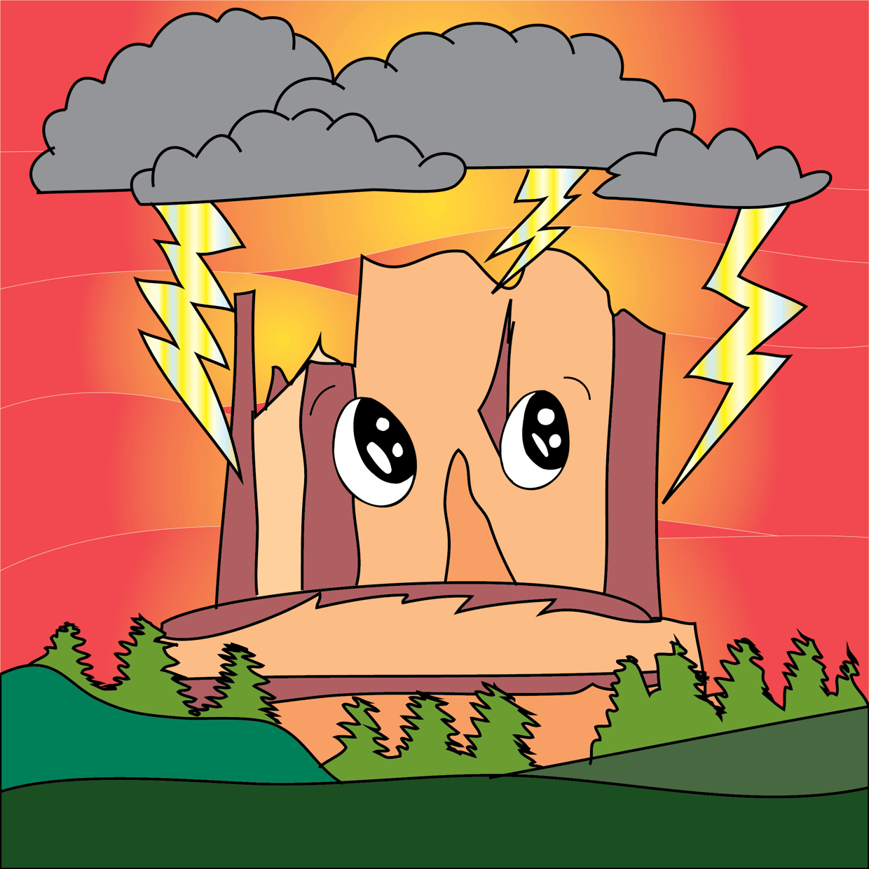 Cute Mountain #7390