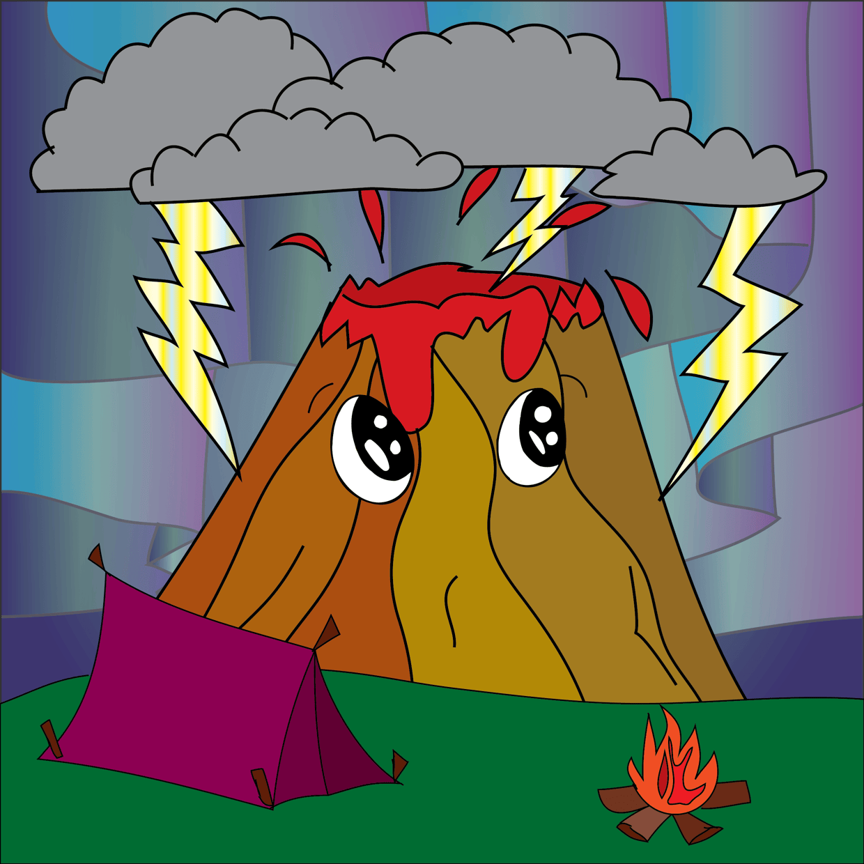 Cute Mountain #7409