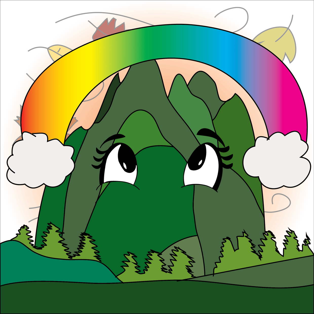 Cute Mountain #7435