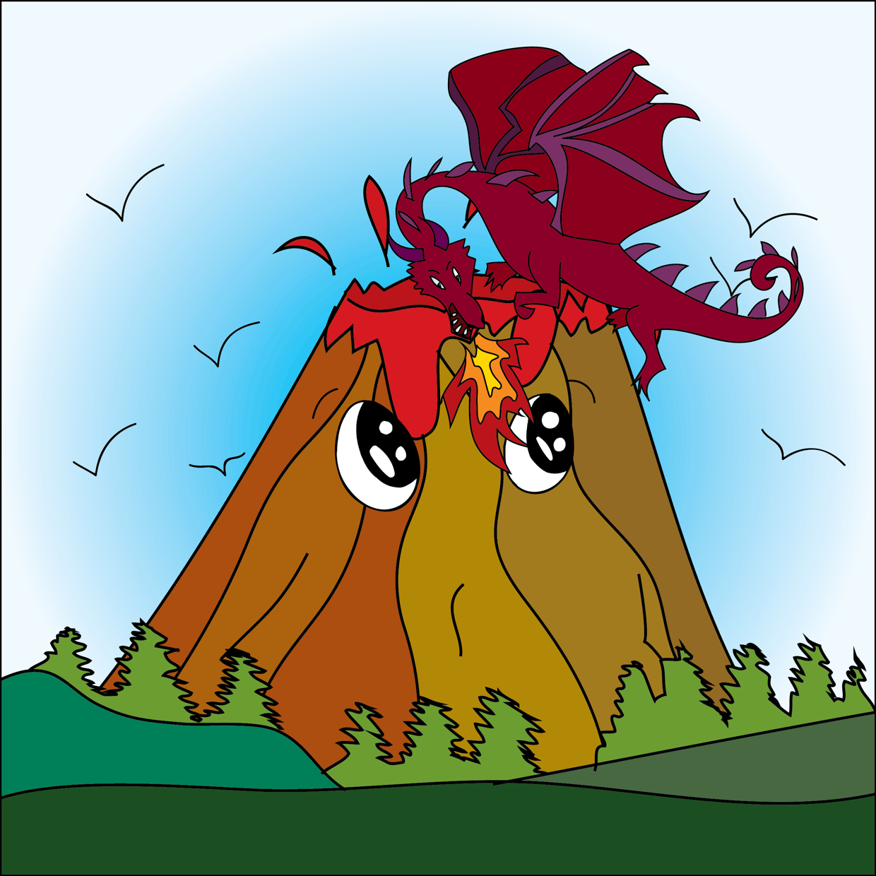 Cute Mountain #7484