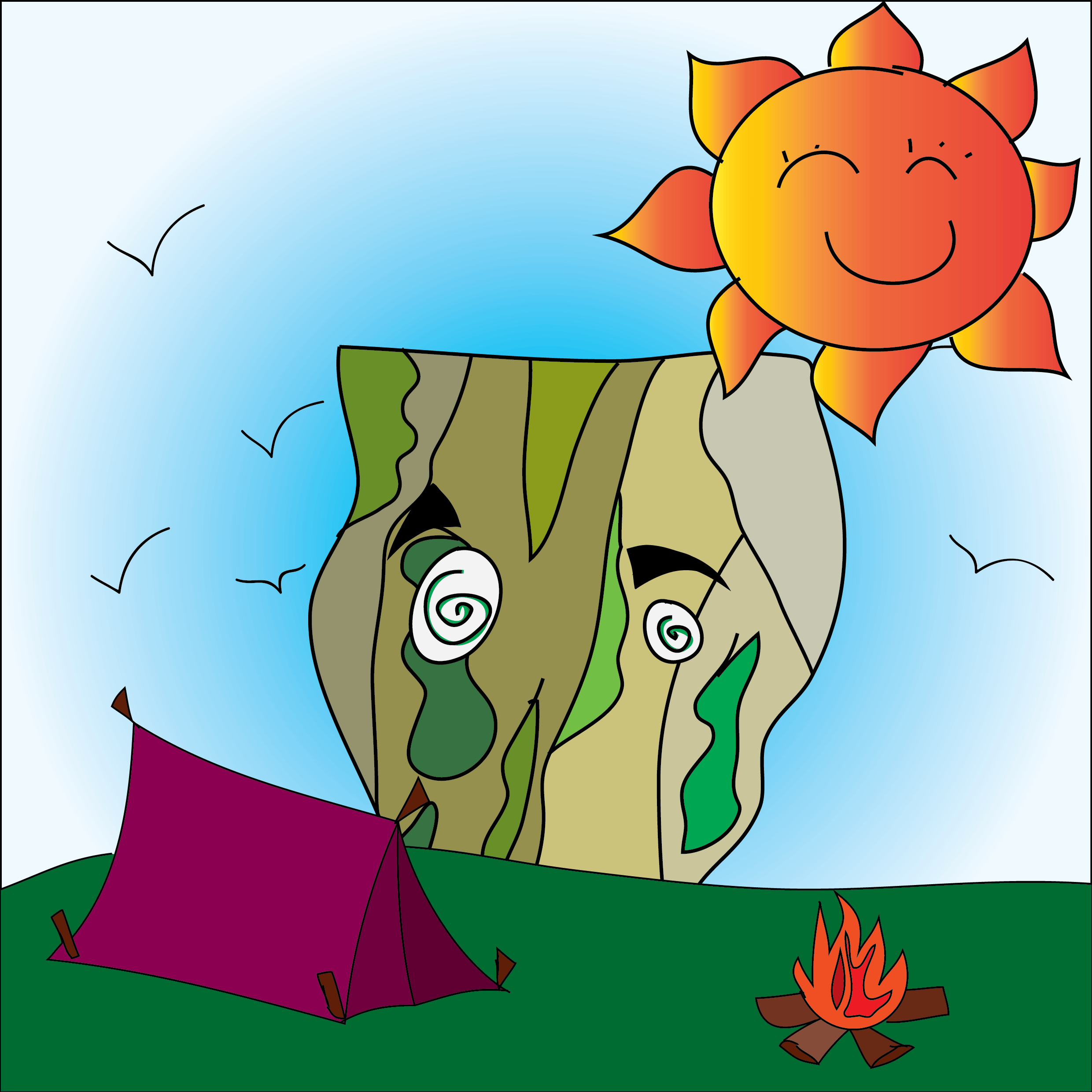 Cute Mountain #755