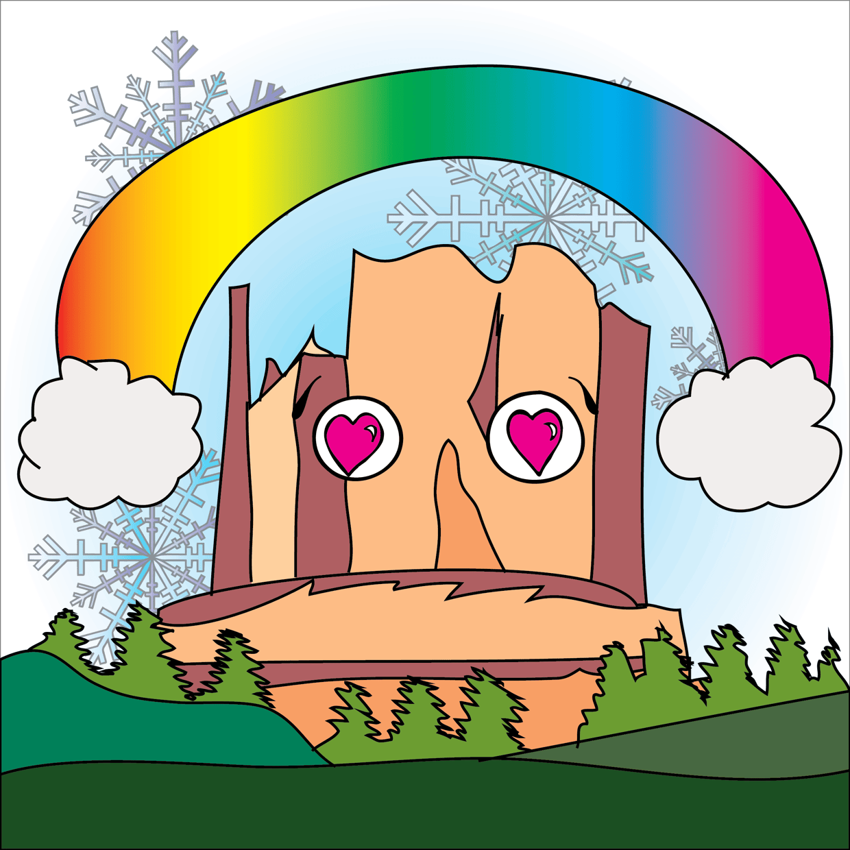 Cute Mountain #7571