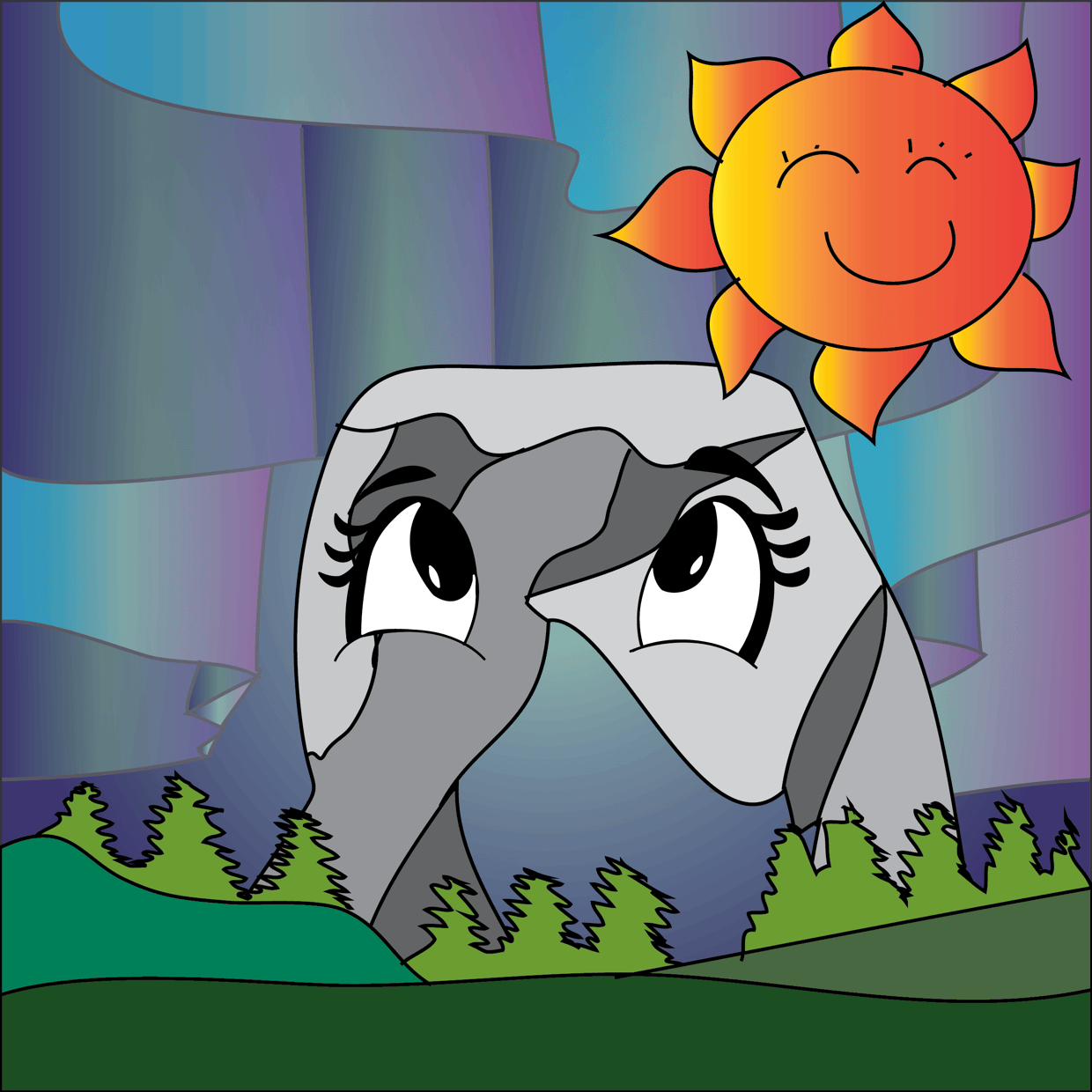 Cute Mountain #7572
